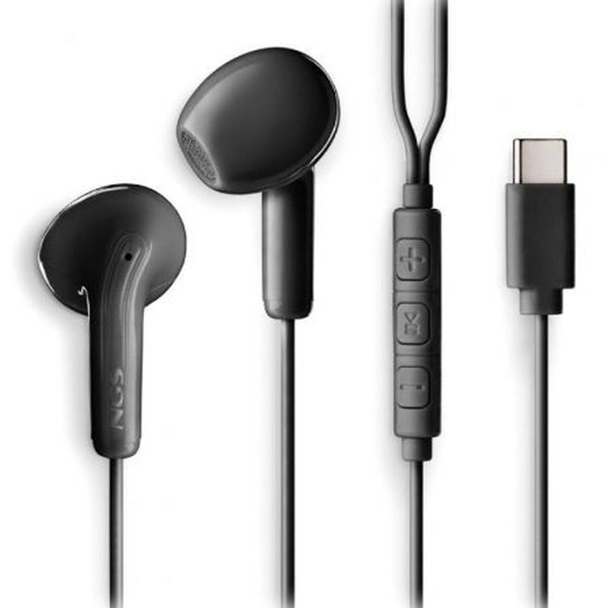 Headphones NGS CROSSGLIDEBLACK Black