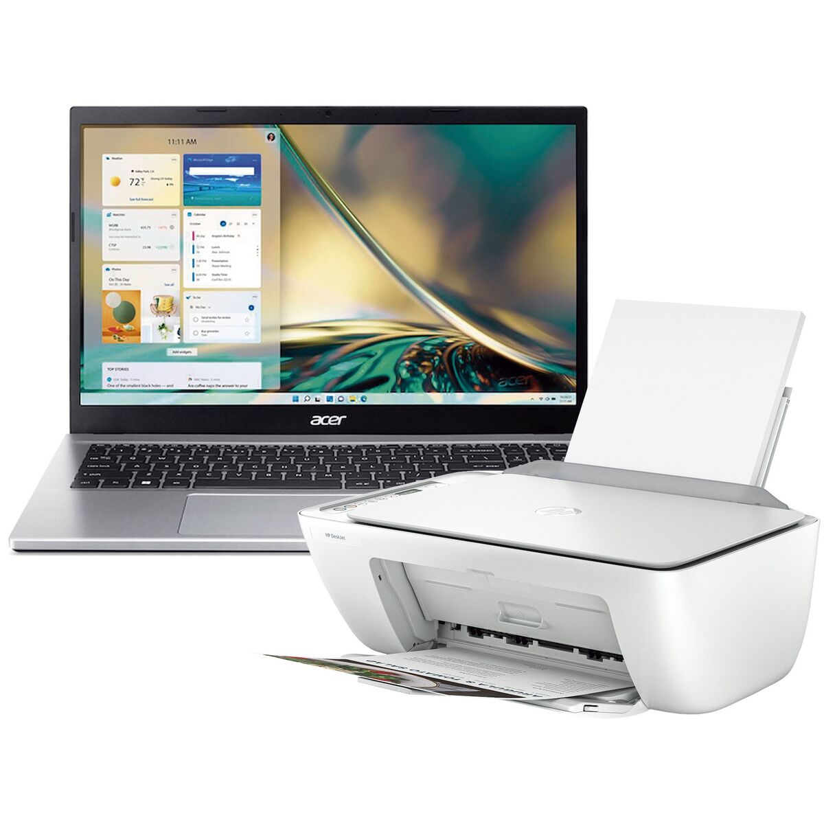 Laptop Acer Aspire 3 I5 1235U 16/512GB + HP 2810 15,6" Intel Core i5 Intel Core i5-1235U 16 GB RAM 512 GB SSD
