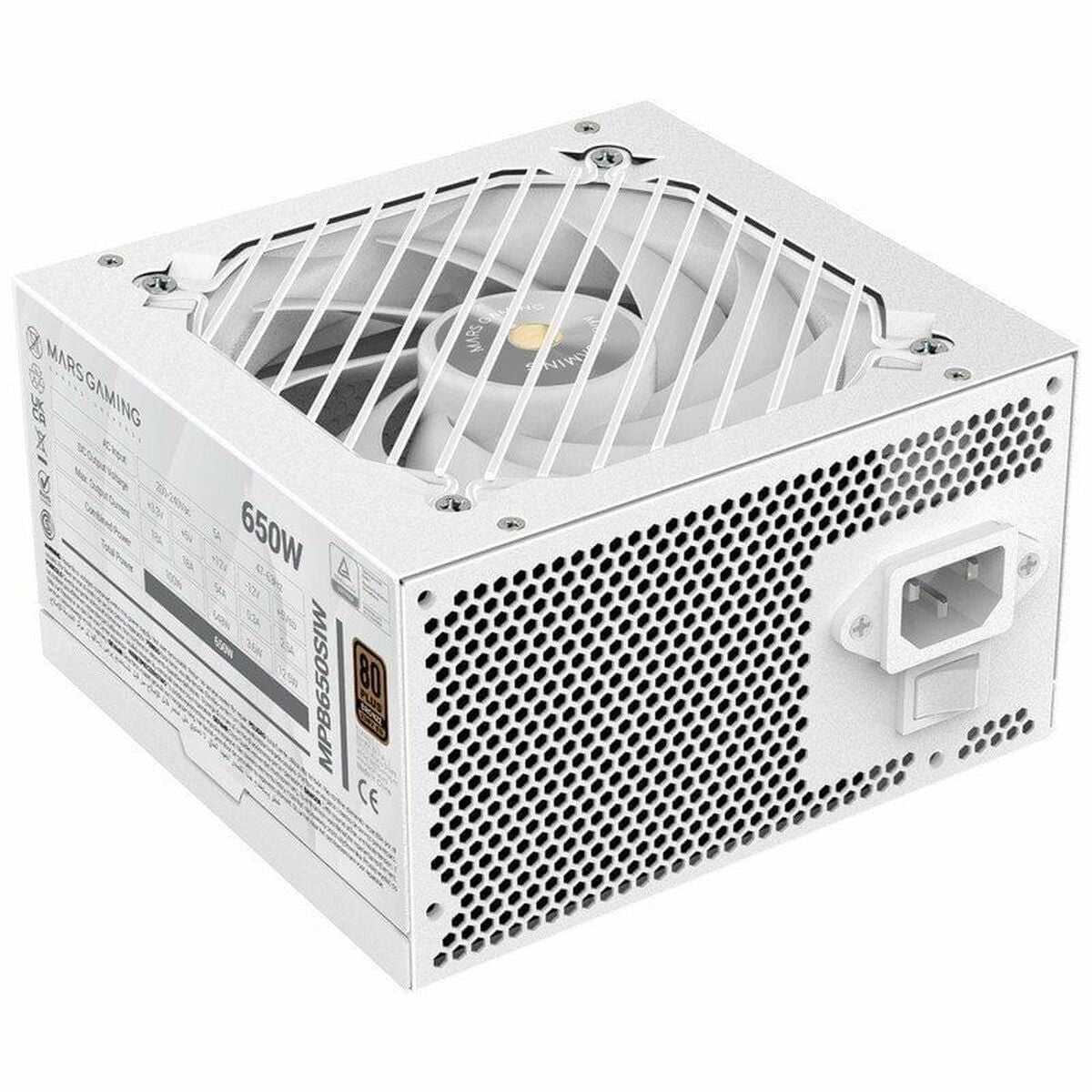 Power supply Mars Gaming MPB650SIW ATX 650 W 80 Plus Bronze