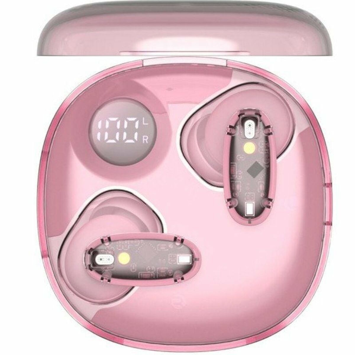 Wireless Earphones with Charging Case Mars Gaming MHIB2P Pink
