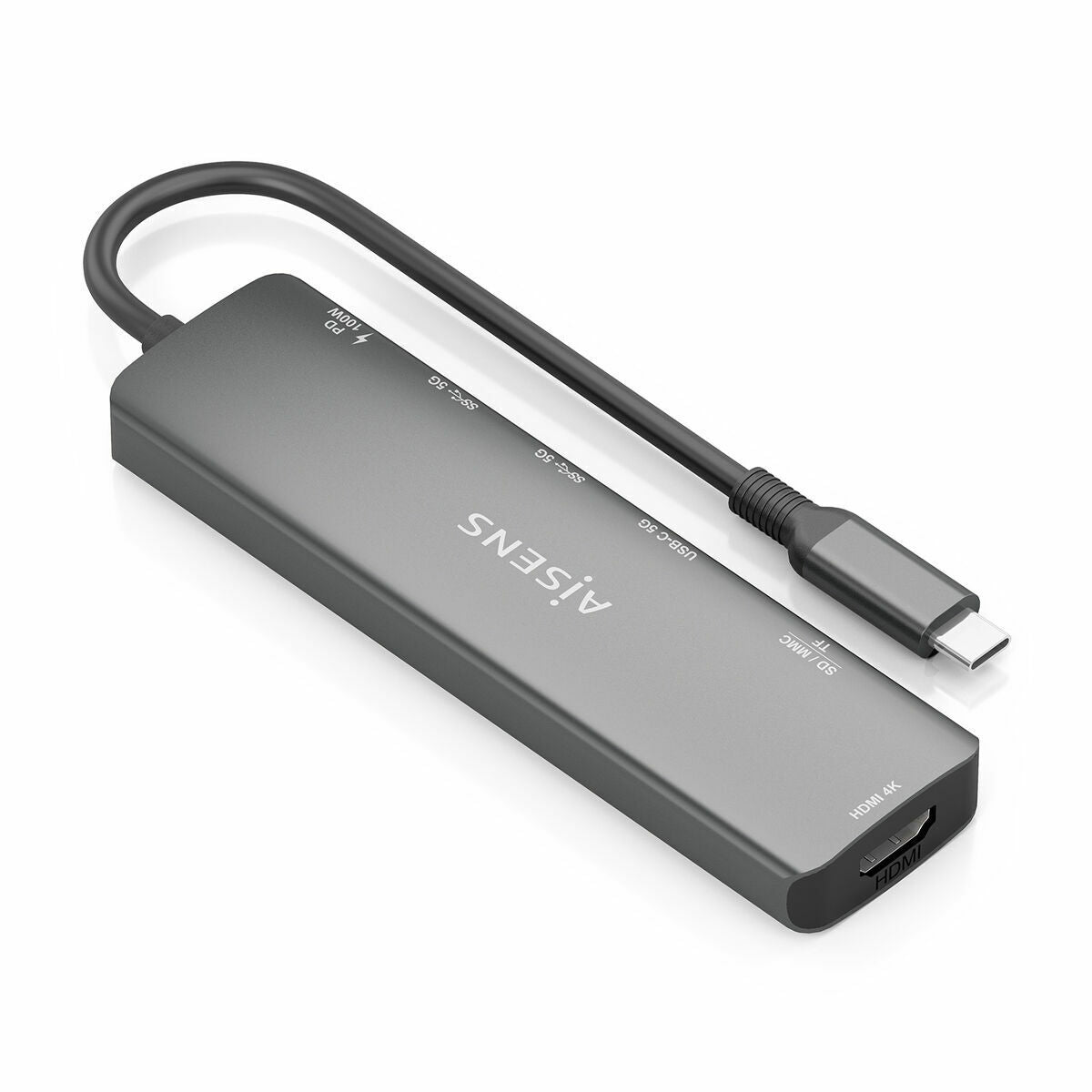 USB Hub Aisens ASUC-7P026-GR