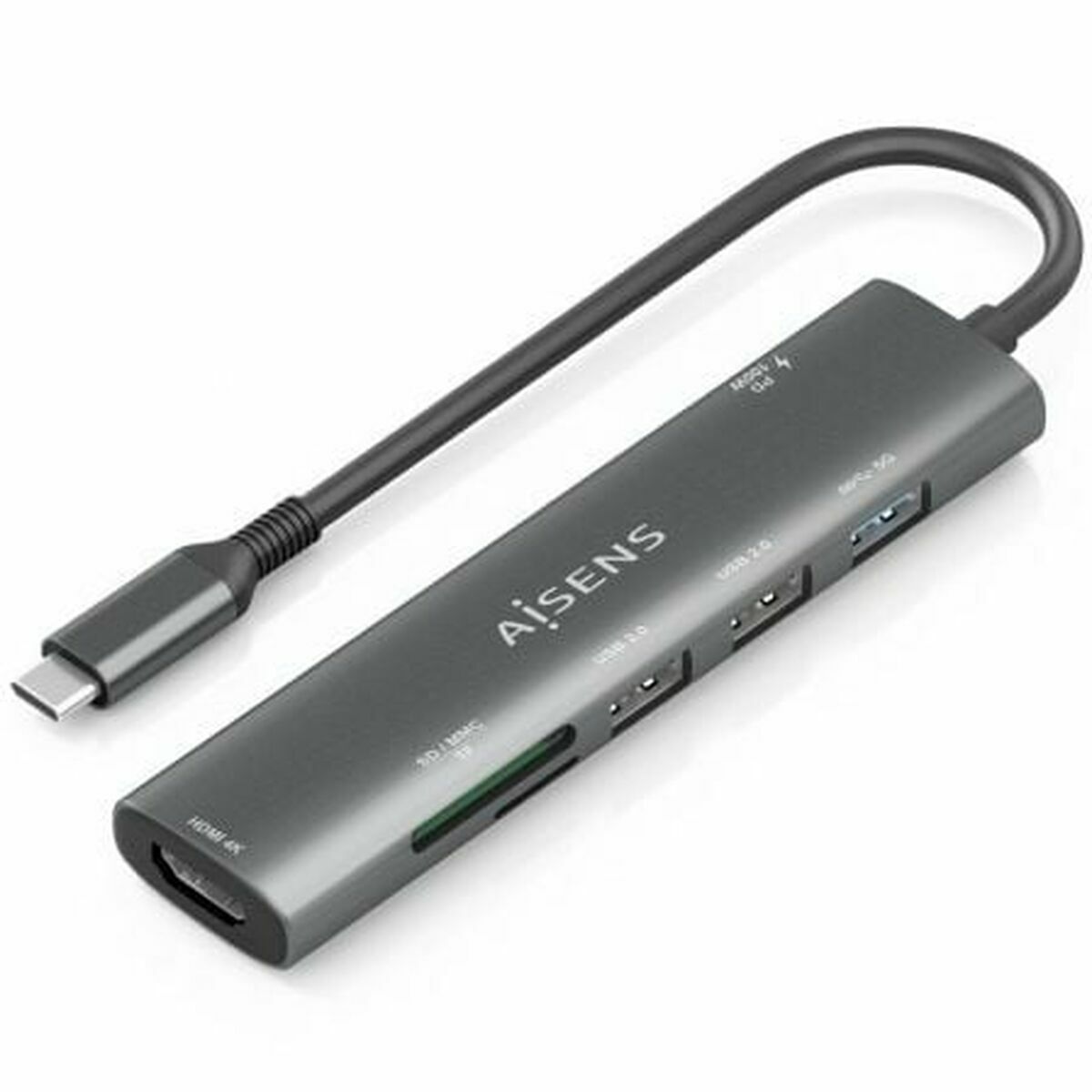 USB Hub Aisens ASUC-7P027-GR