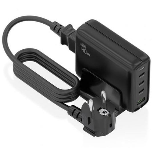 Cordless Charger Aisens ASCH-140W4P056-BK Black 140 W