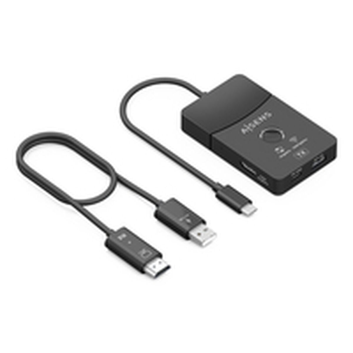 HDMI Cable Aisens ASWL-H2KDC30M05-BK Black