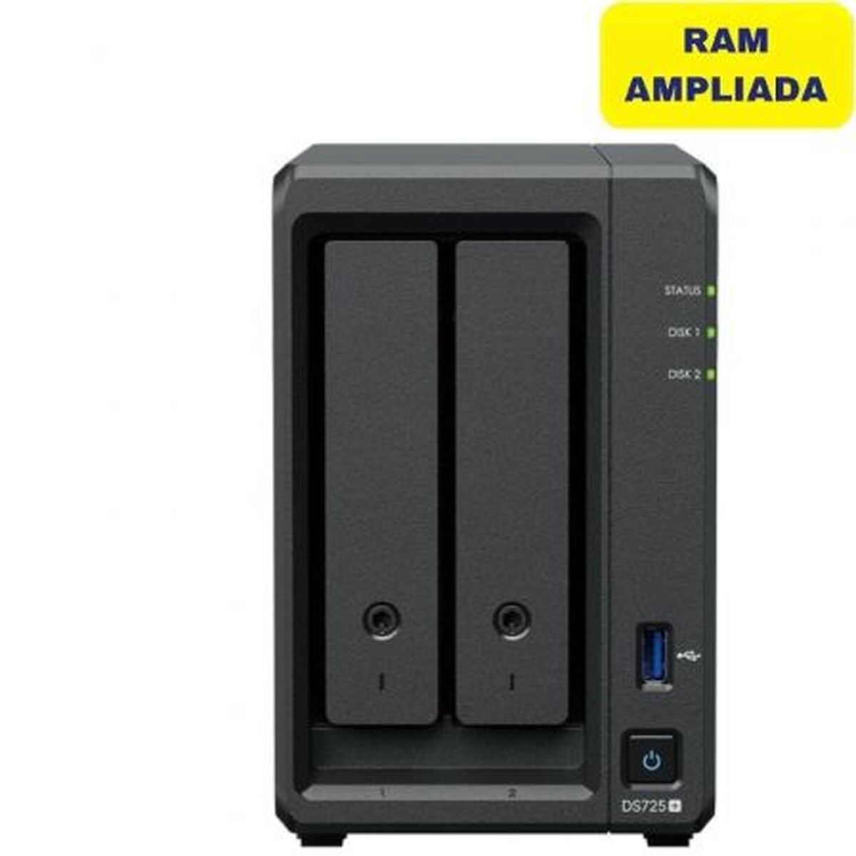 NAS Network Storage Synology DS725+/16G Black Quad Core