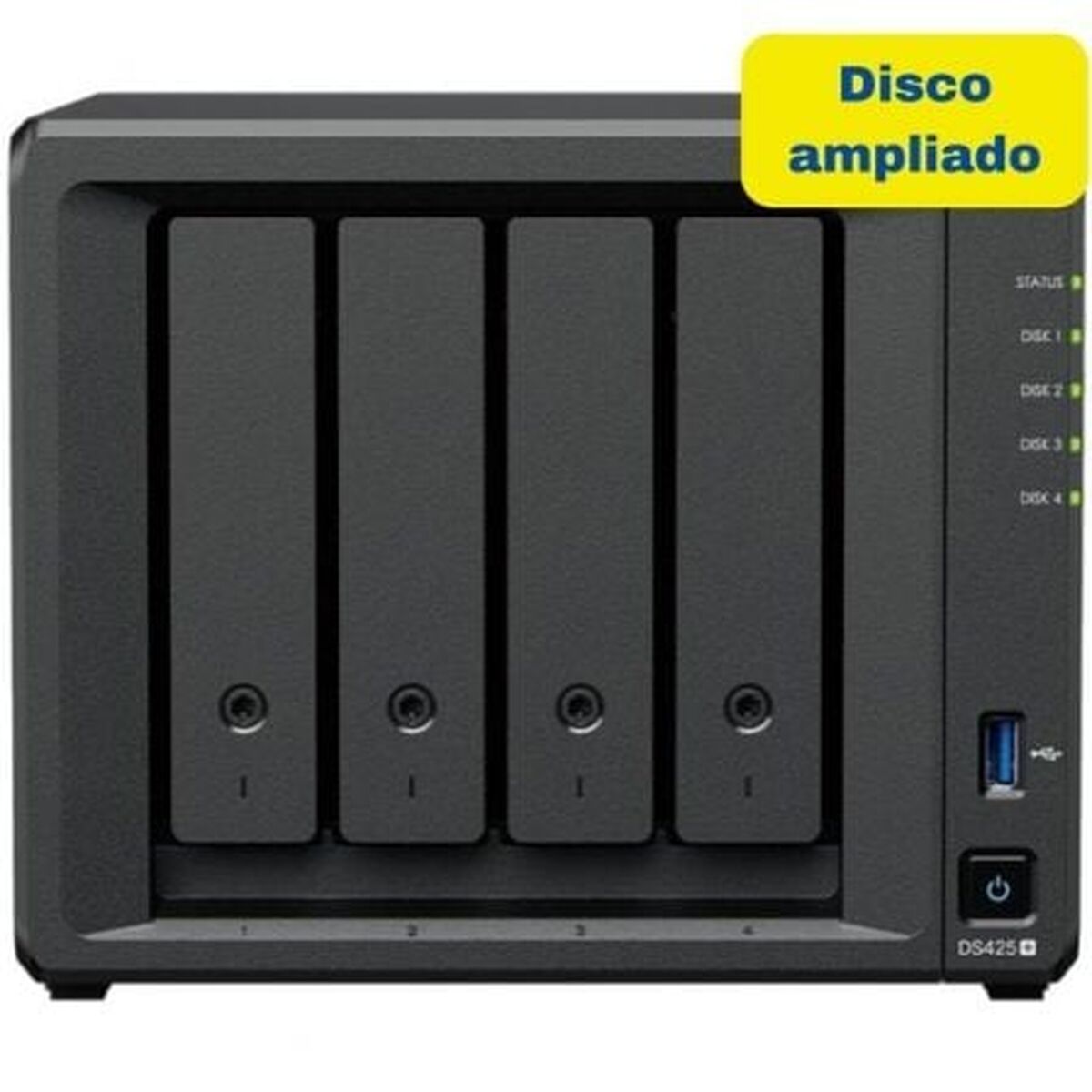 NAS Network Storage Synology DS425+ 16TB Black Intel Celeron J4125