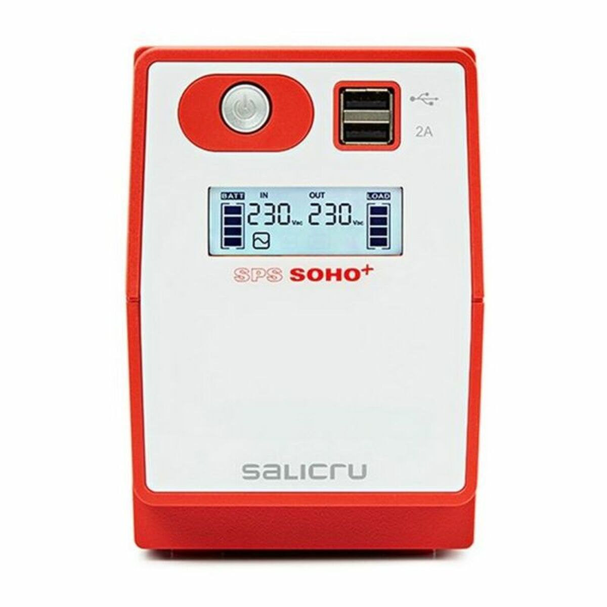 Off Line Uninterruptible Power Supply System UPS Salicru SPS 650 SOHO+SCHUKO 360W