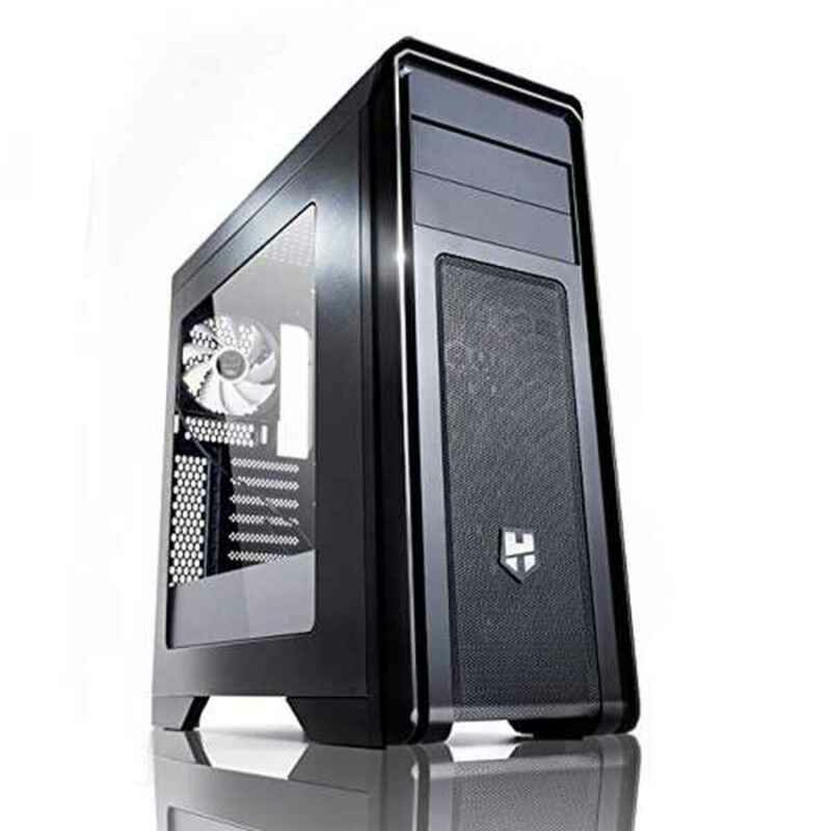 ATX Semi-tower Box Nox-Xtreme Hummer ZX Black