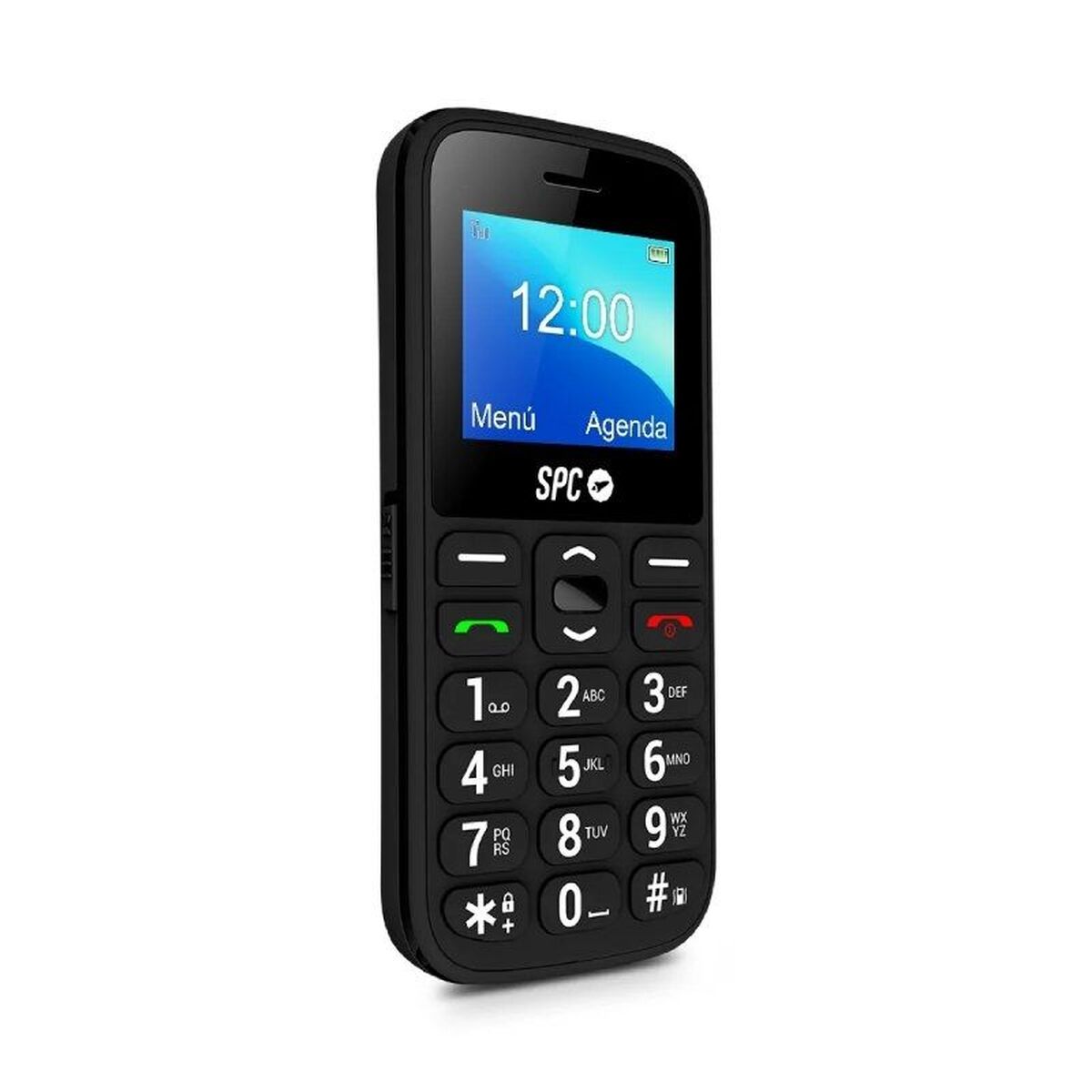 Mobile telephone for older adults SPC FORTUNE 2 4G 1,77" Black 64 GB 4G LTE