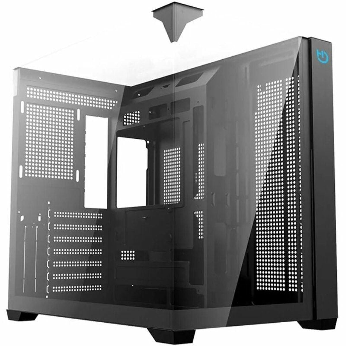 ATX Semi-tower Box Hiditec CHA010056 Black