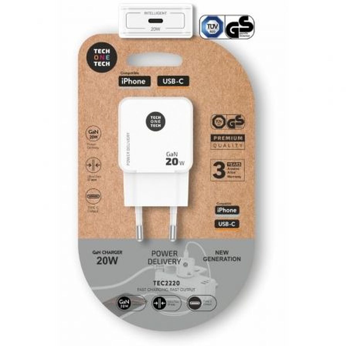 Wall Charger Tech One Tech TEC2220 20 W