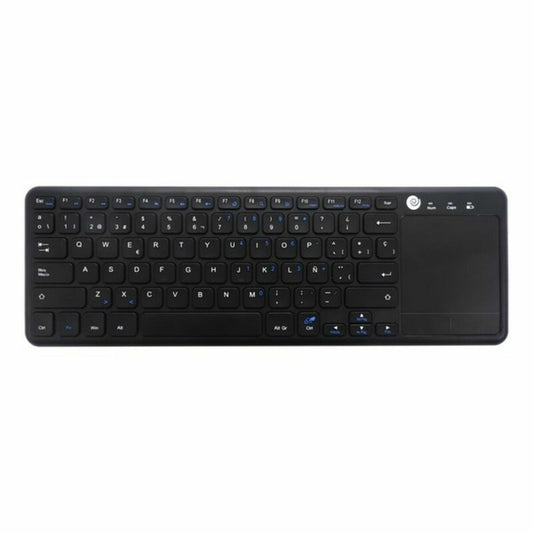 Keyboard with Touchpad CoolBox CoolTouch Black QWERTY