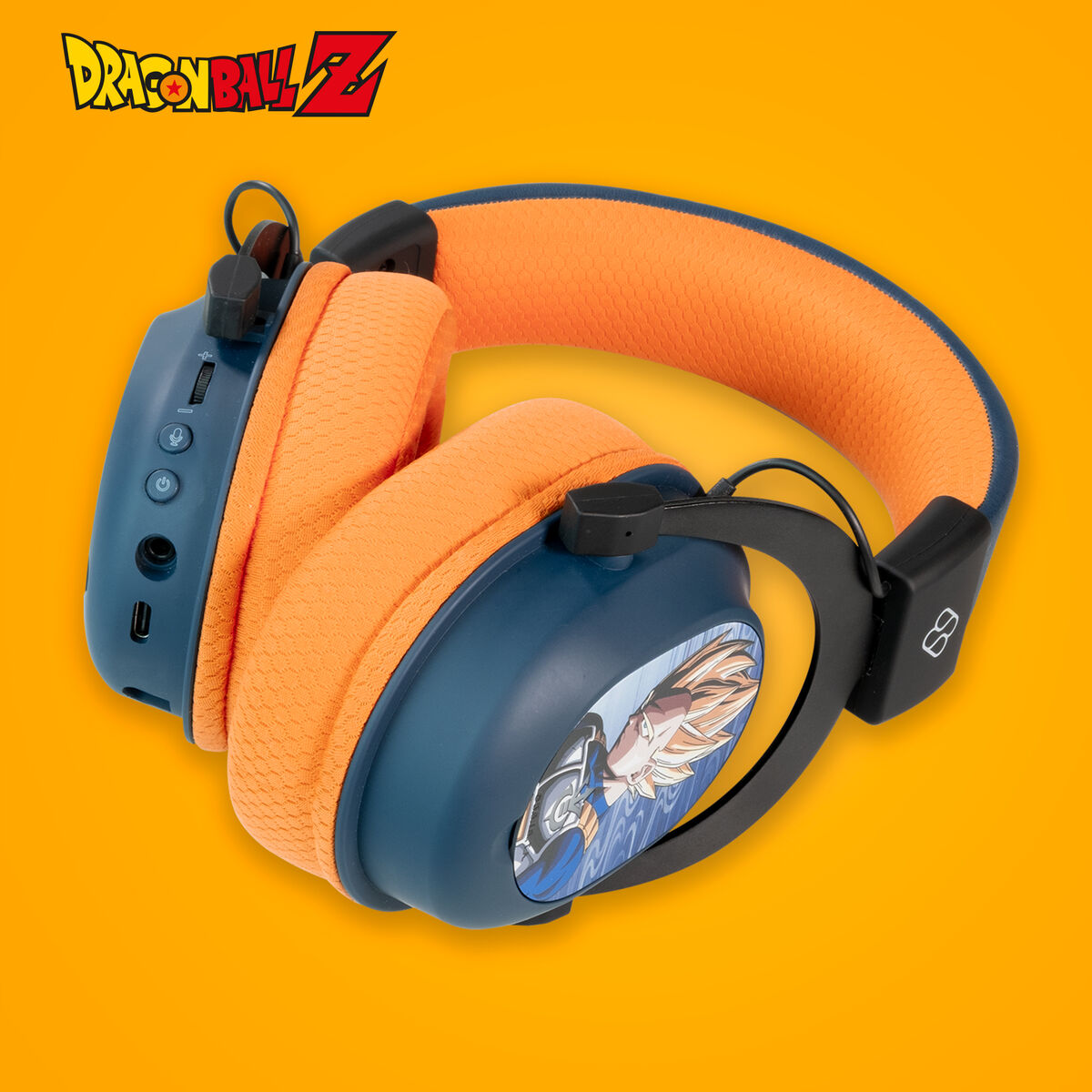 Headphones FR-TEC DB2001 Blue (1 Unit)