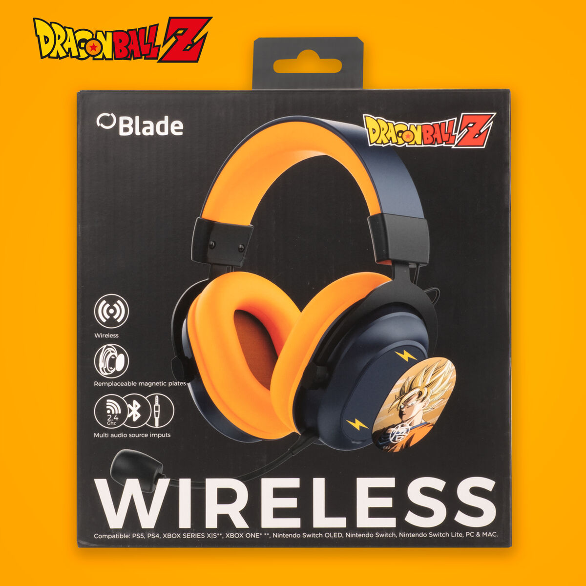 Headphones FR-TEC DB2001 Blue (1 Unit)