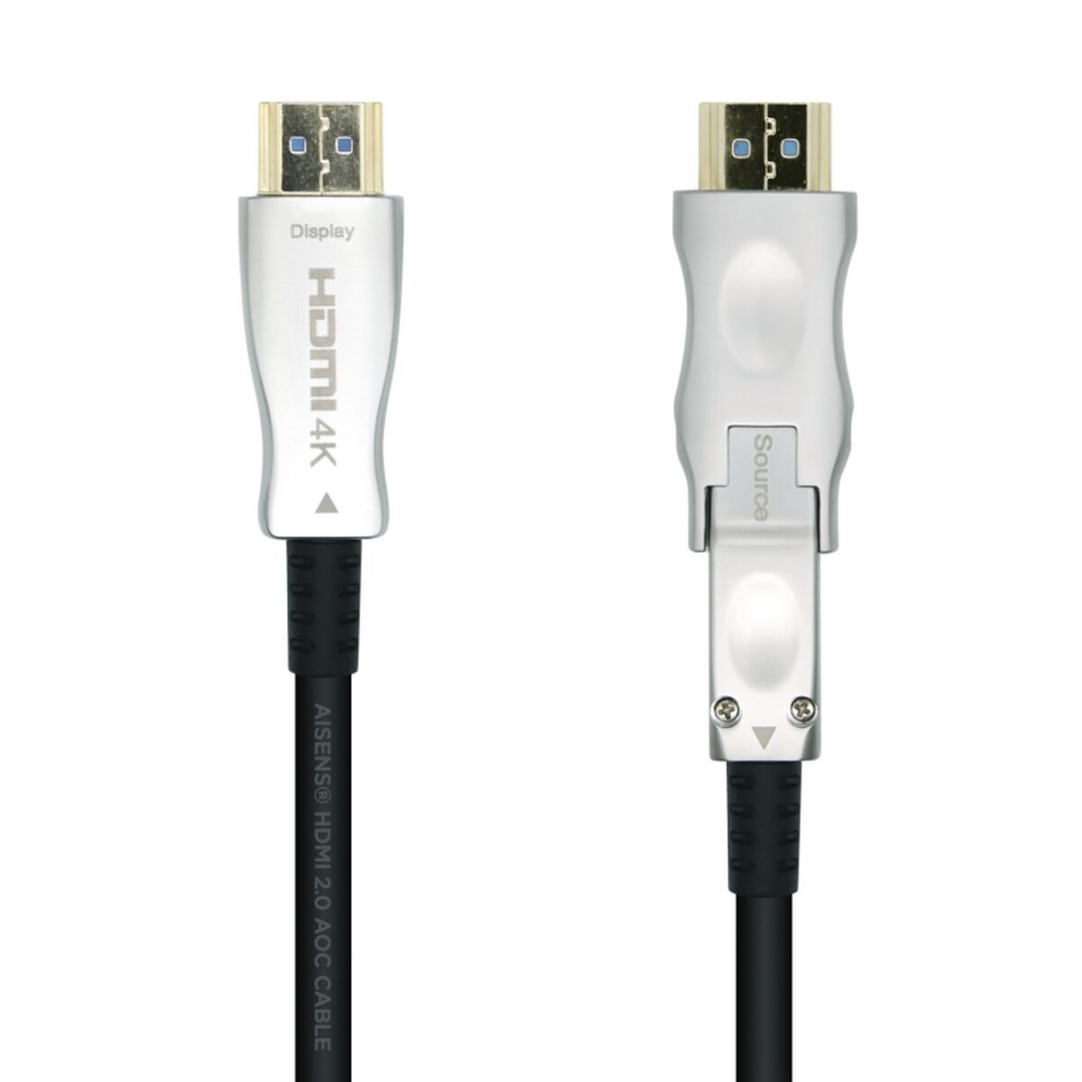 HDMI Cable Aisens A148-0513 40 m Black