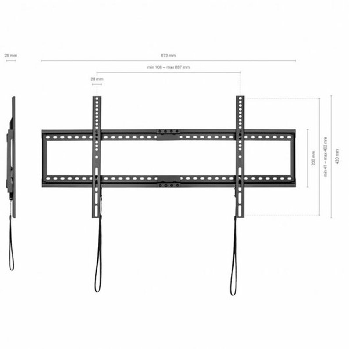 TV Mount Aisens WT90F-119 37" -90" 75 Kg