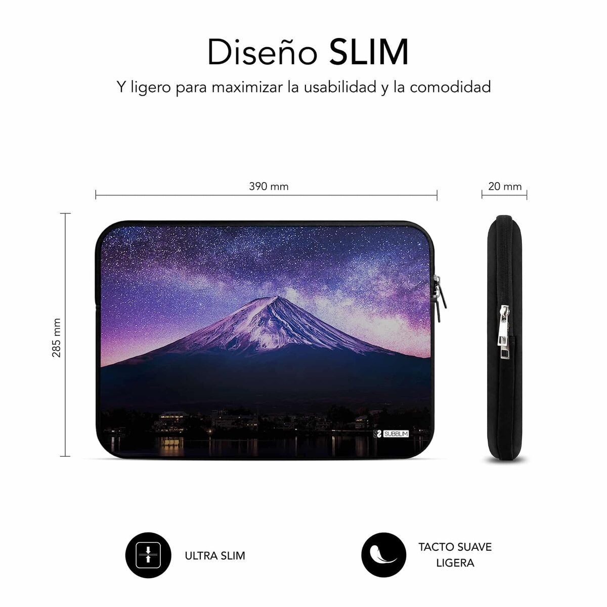 Laptop Cover Subblim SUBLSSKIN150 Multicolour