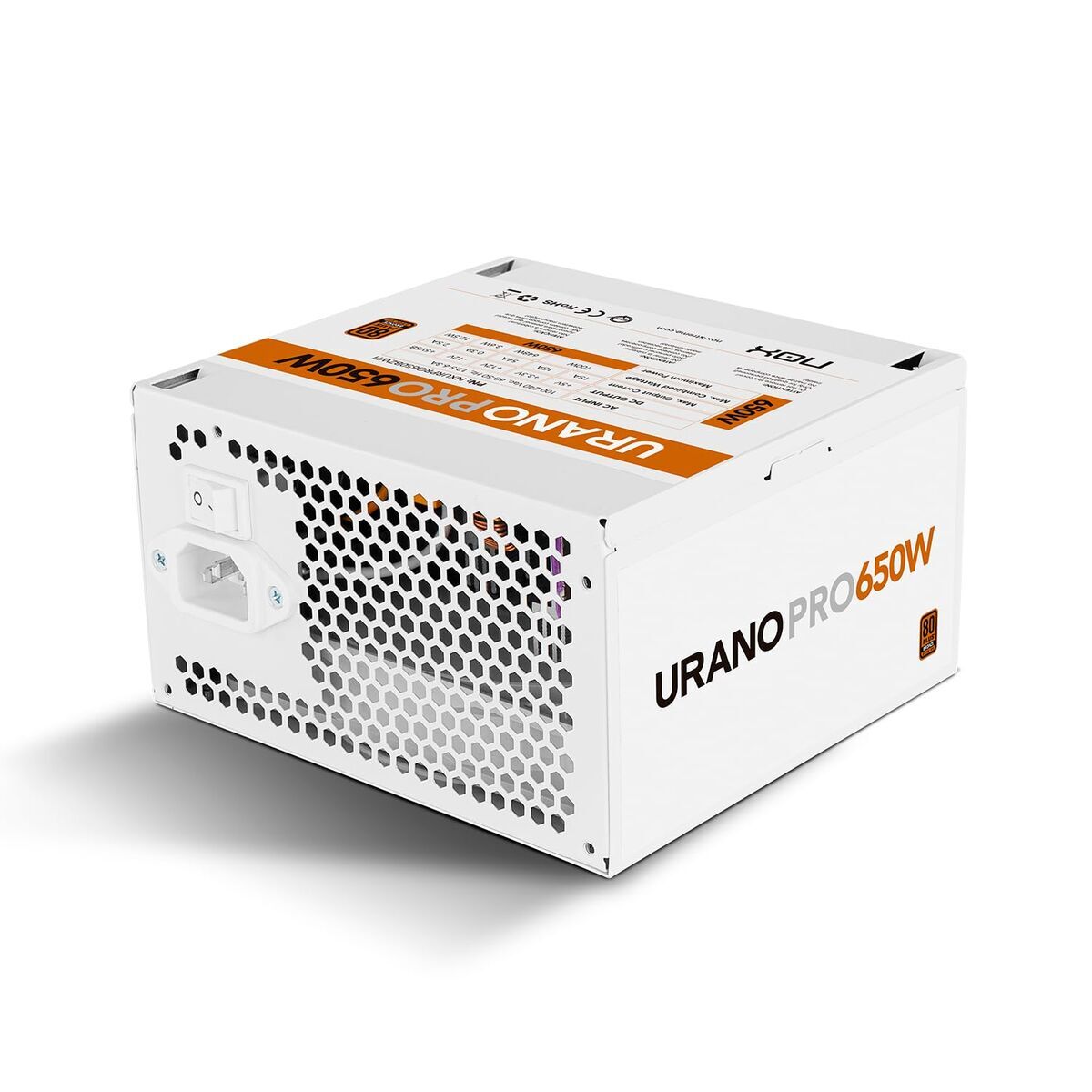 Power supply Nox-Xtreme NXURPRO650BZWH ATX 650 W 80 Plus Bronze