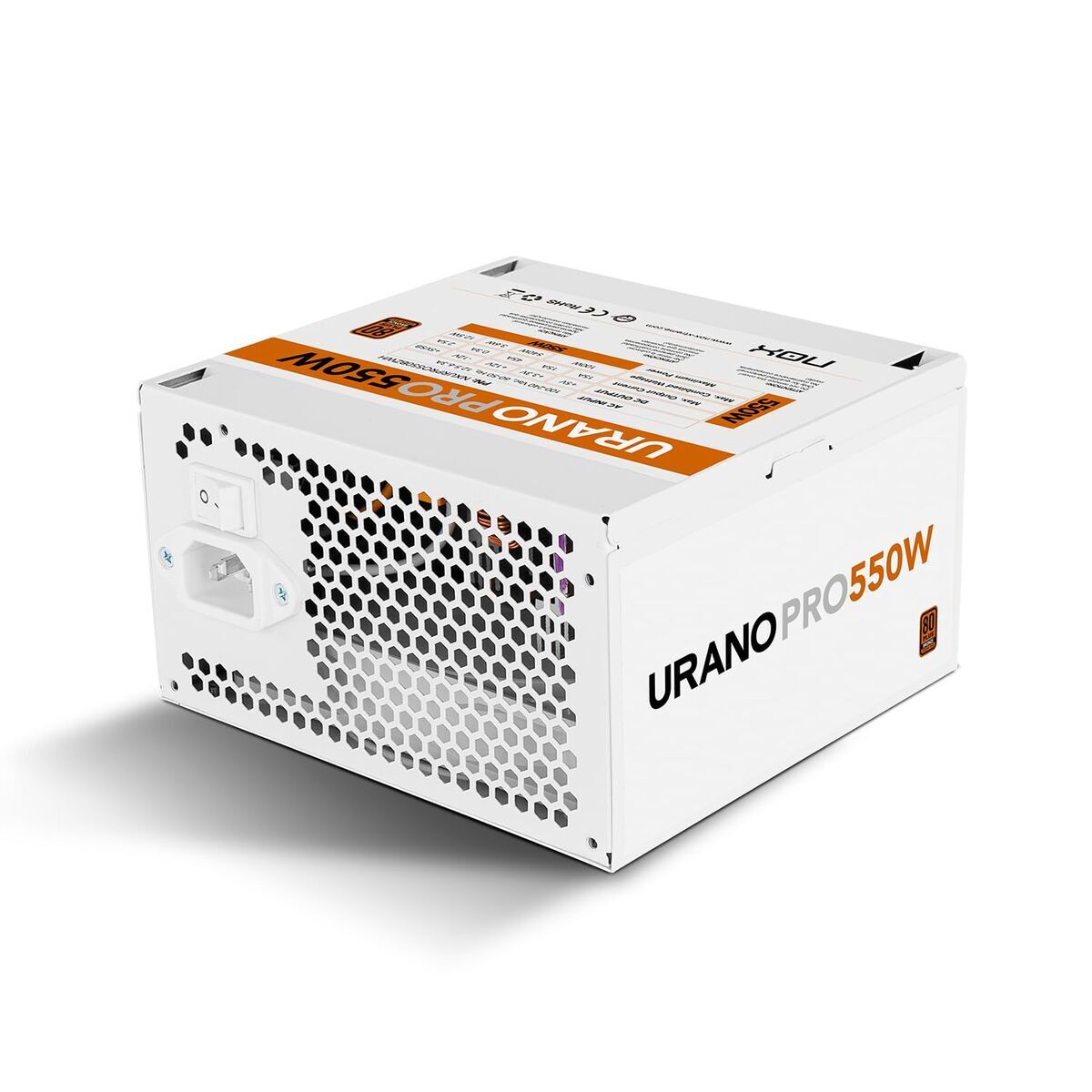Power supply Nox-Xtreme NXURPRO550BZWH ATX 550 W 80 Plus Bronze