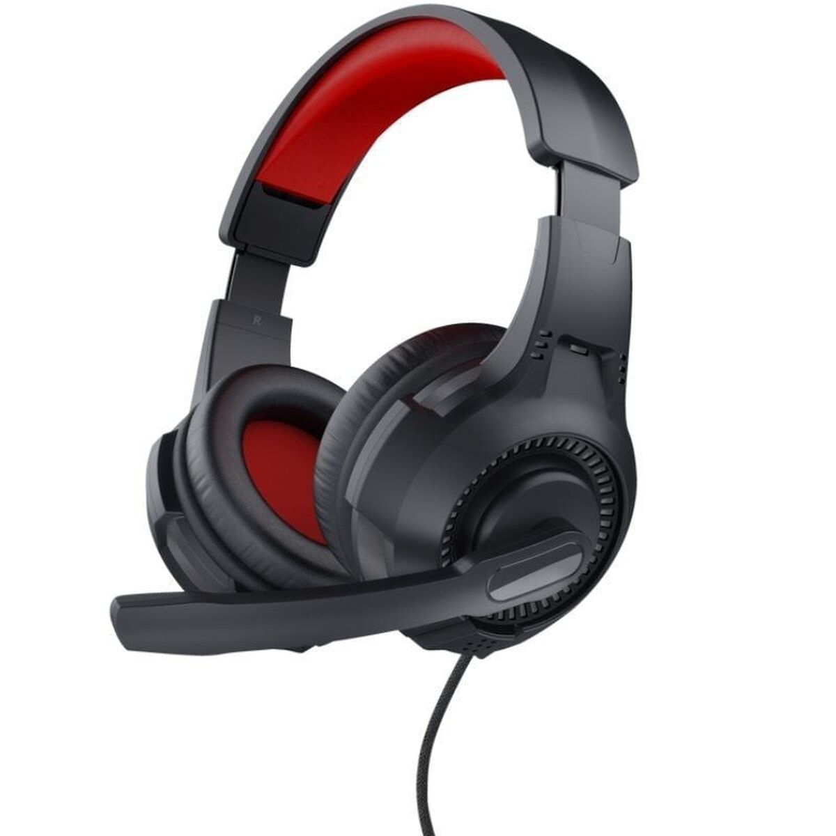 Headphones with Microphone Trust 24785 Black
