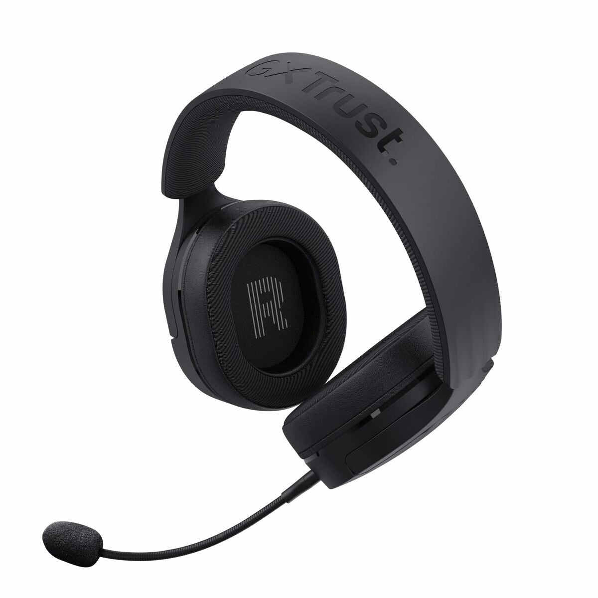 Headphones with Microphone Trust 24901 GXT491 FAYZO WIRELESS Black