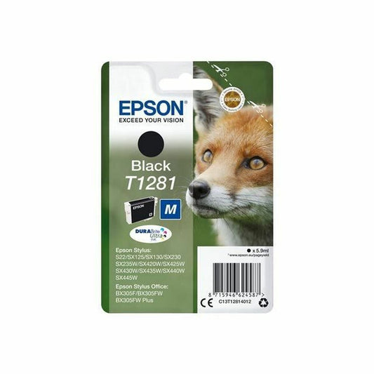 Original Ink Cartridge Epson T1281 Black 5,9 ml