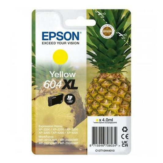 Original Ink Cartridge Epson 604XL Yellow Black