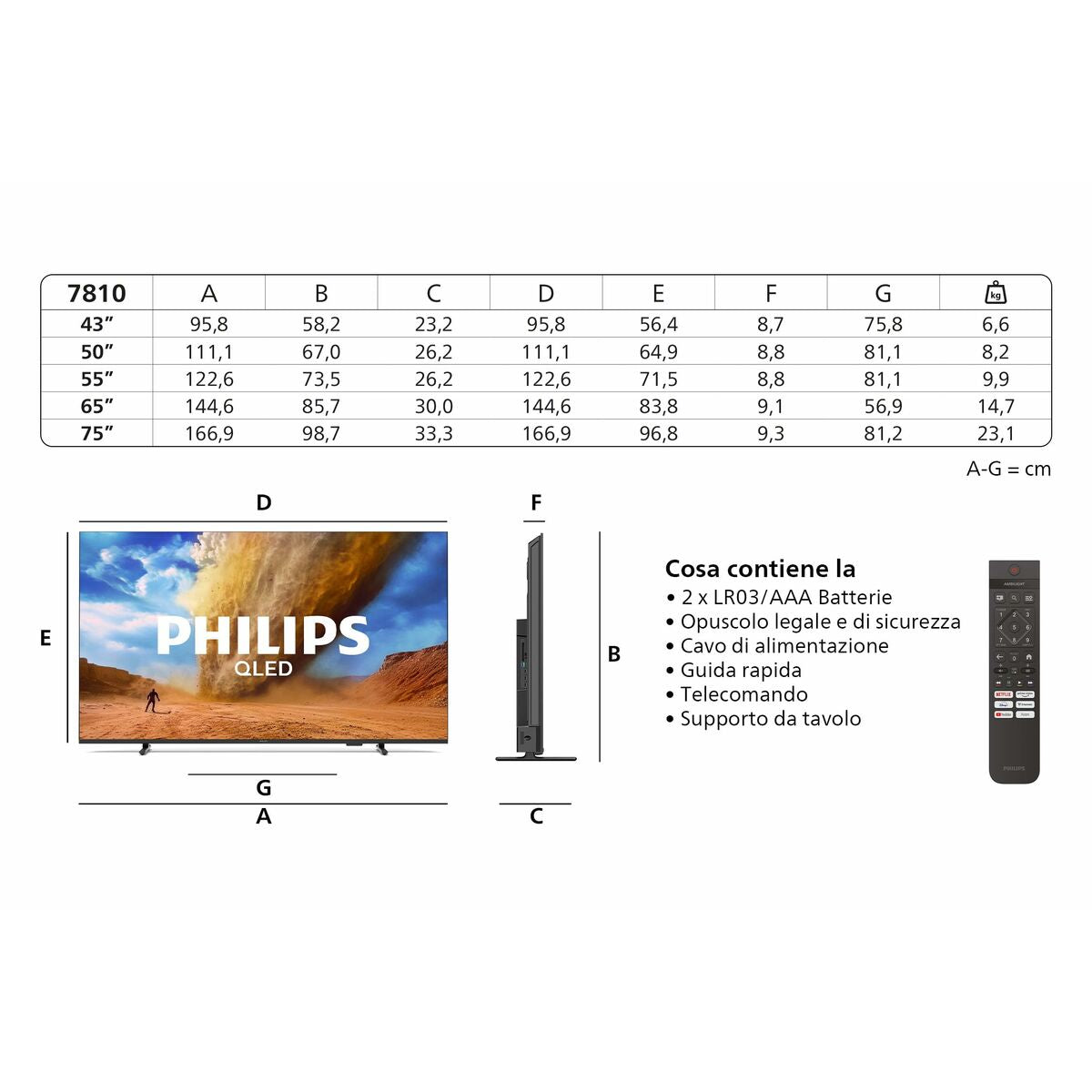 Smart TV Philips 55PUS7810/12