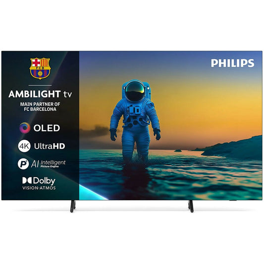Smart TV Philips 65OLED820/12 65" UHD ULED HDR Ultra HD 4K WiFi Ambilight DVB-T2 Google Assistant OLED DVB-S2 AMD FreeSync...