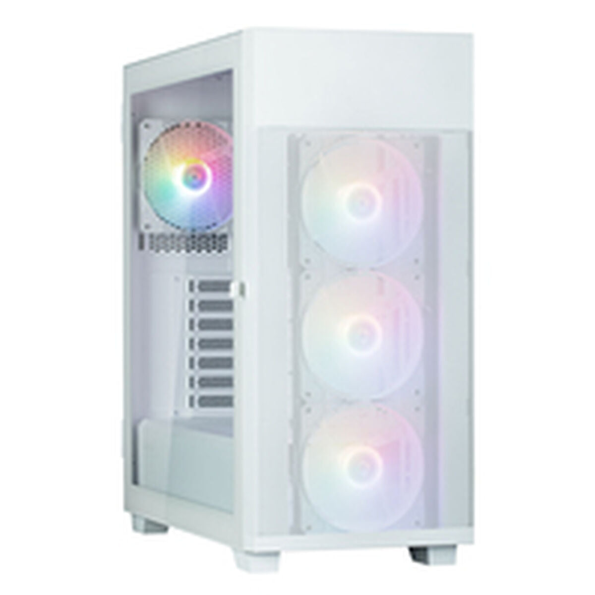 ATX Semi-tower Box Zalman S5 NEO WHITE White