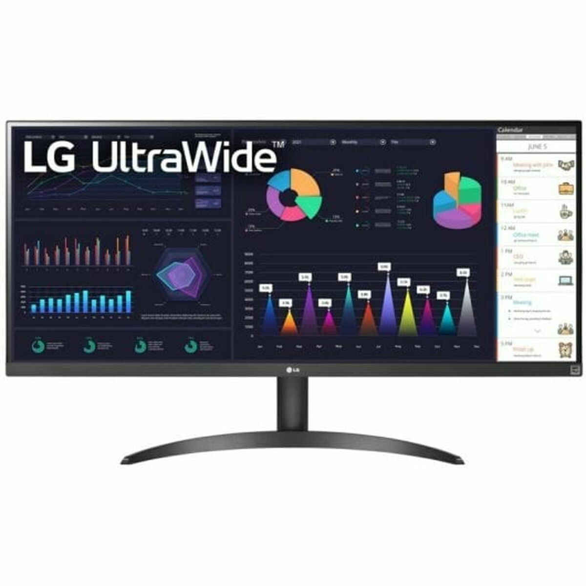 Monitor LG 34WQ500-B UltraWide Full HD 34"