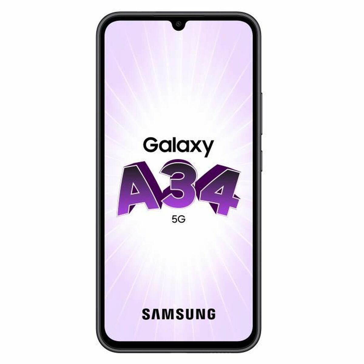 Smartphone Samsung A34 5G 6,6" Octa Core 6 GB RAM 128 GB Black