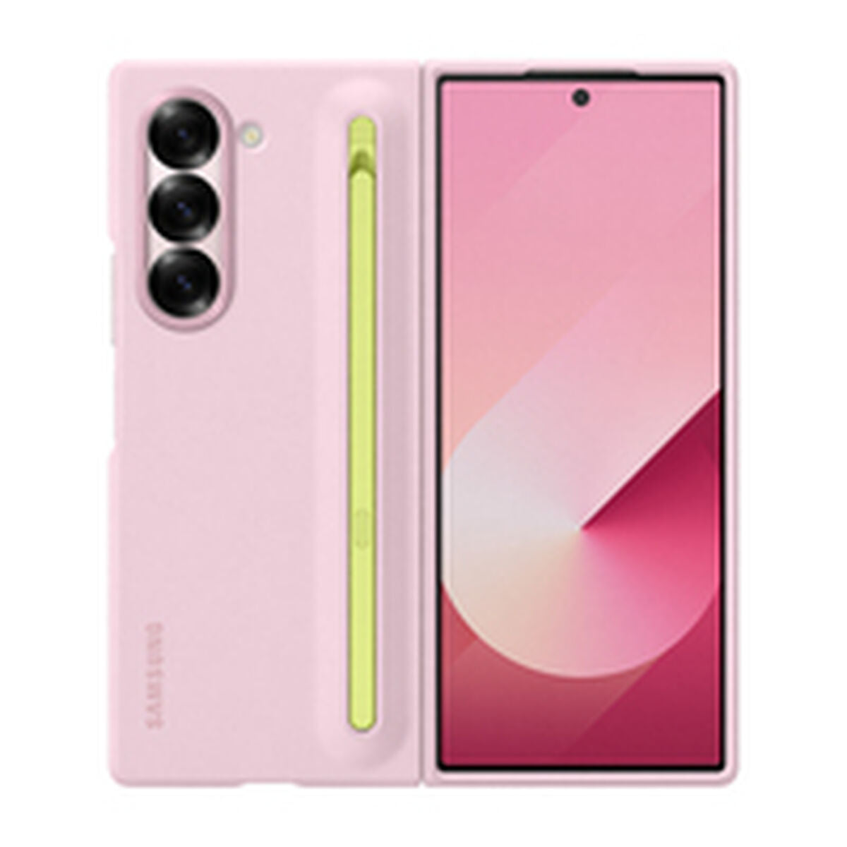Mobile cover Samsung EF-OF95PCPEGWW Pink