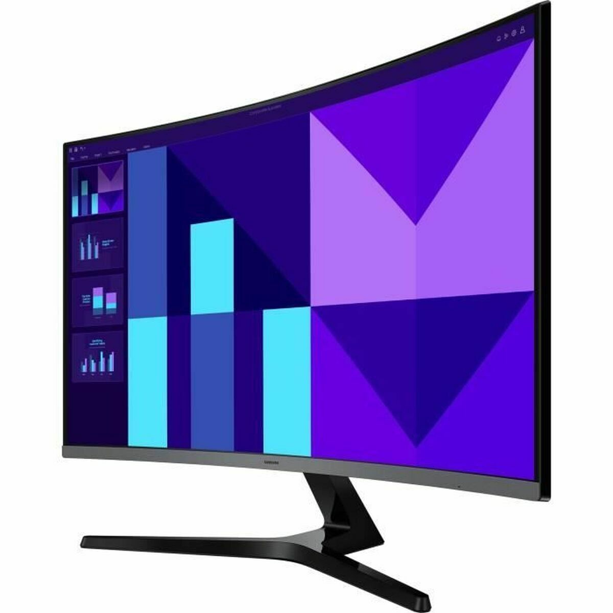 Gaming Monitor Samsung LS32D396GAUXEN Full HD 32"