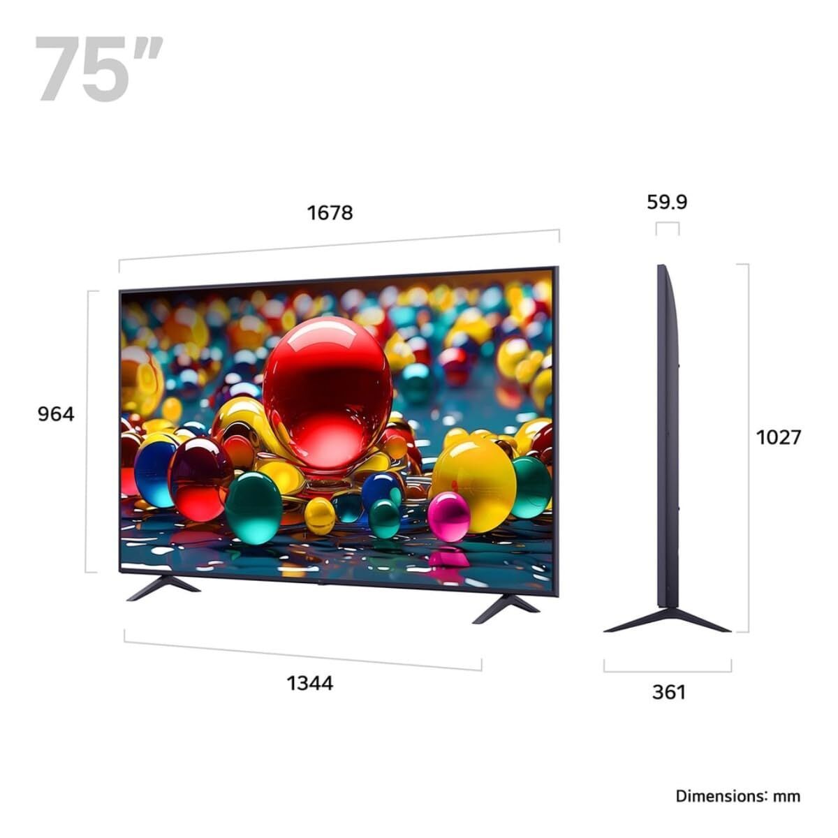 Smart TV LG 75UA74006LB.AEU 4K Ultra HD 75" LED