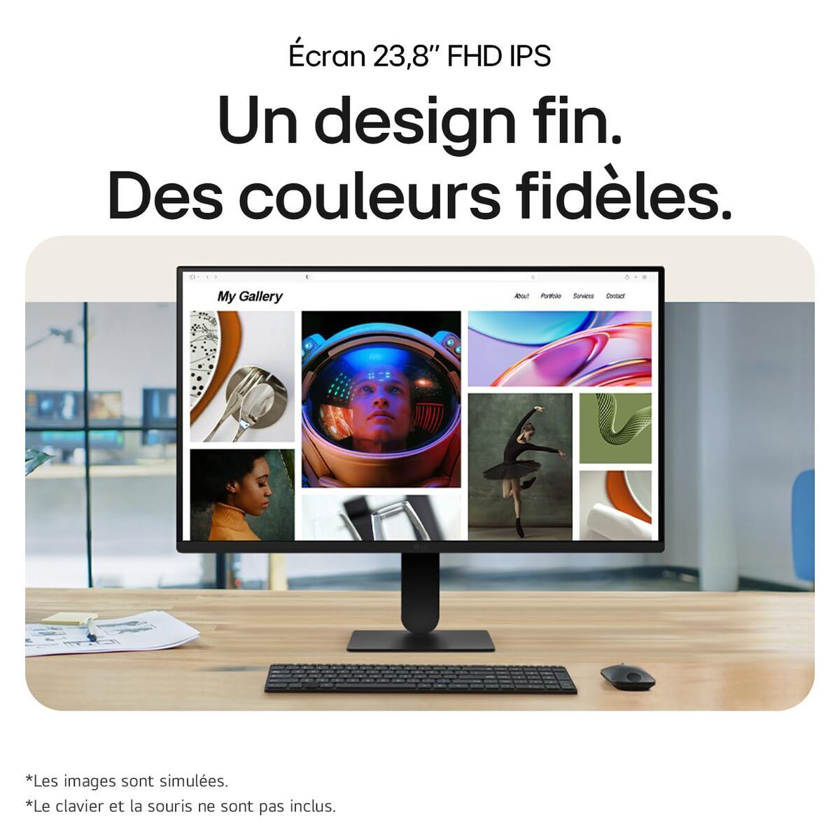 Monitor LG 24U411A-B Full HD 24"