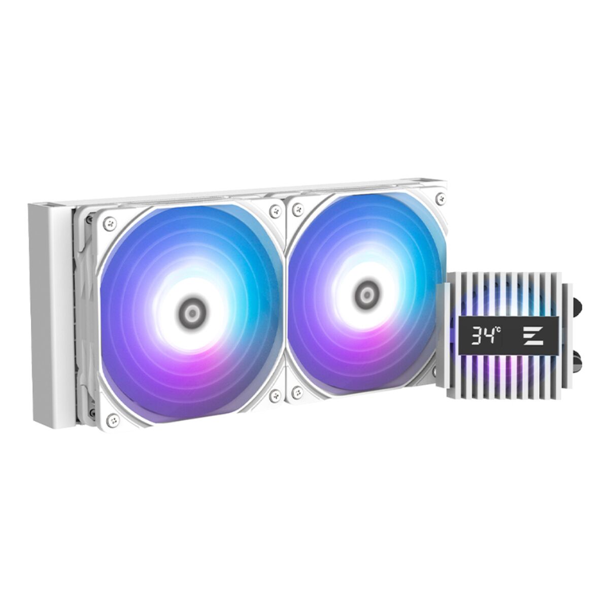 Box Ventilator Zalman ALPHA2 A24 WHITE Ø 12 cm