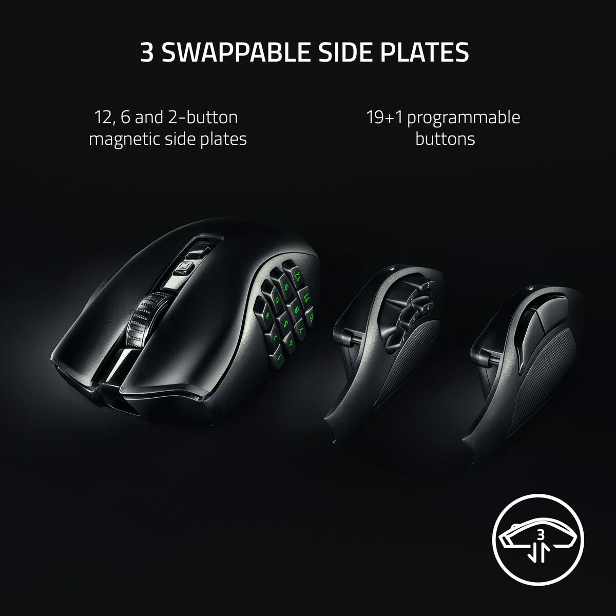 Gaming Mouse Razer RZ01-04400100-R3G1 Black 30000 dpi