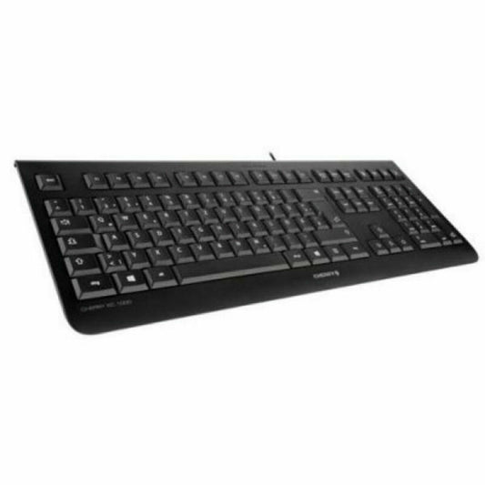 French Keyboard Cherry Spanish Qwerty Black