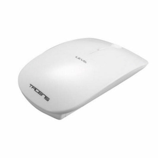 Keyboard and Wireless Mouse Tacens Levis Combo V2 White Spanish Qwerty