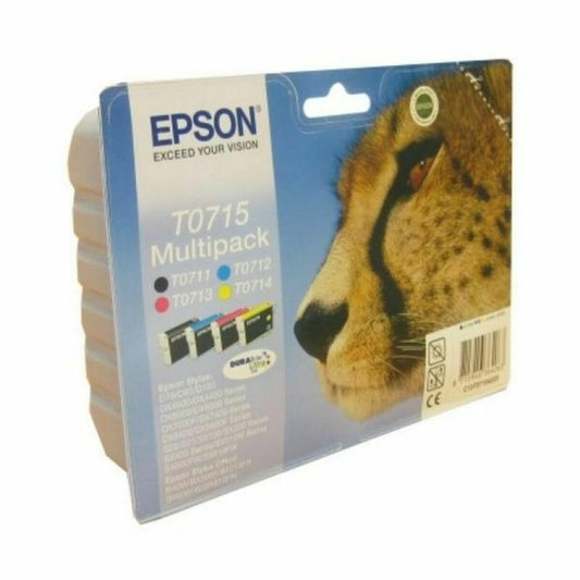 Original Ink Cartridge Epson C13T07154022 Black Yellow Cyan Magenta