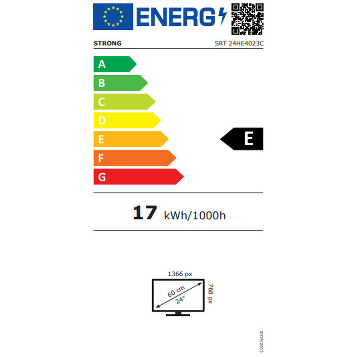 Smart TV STRONG SRT24HE4023C 24" HD LED LCD