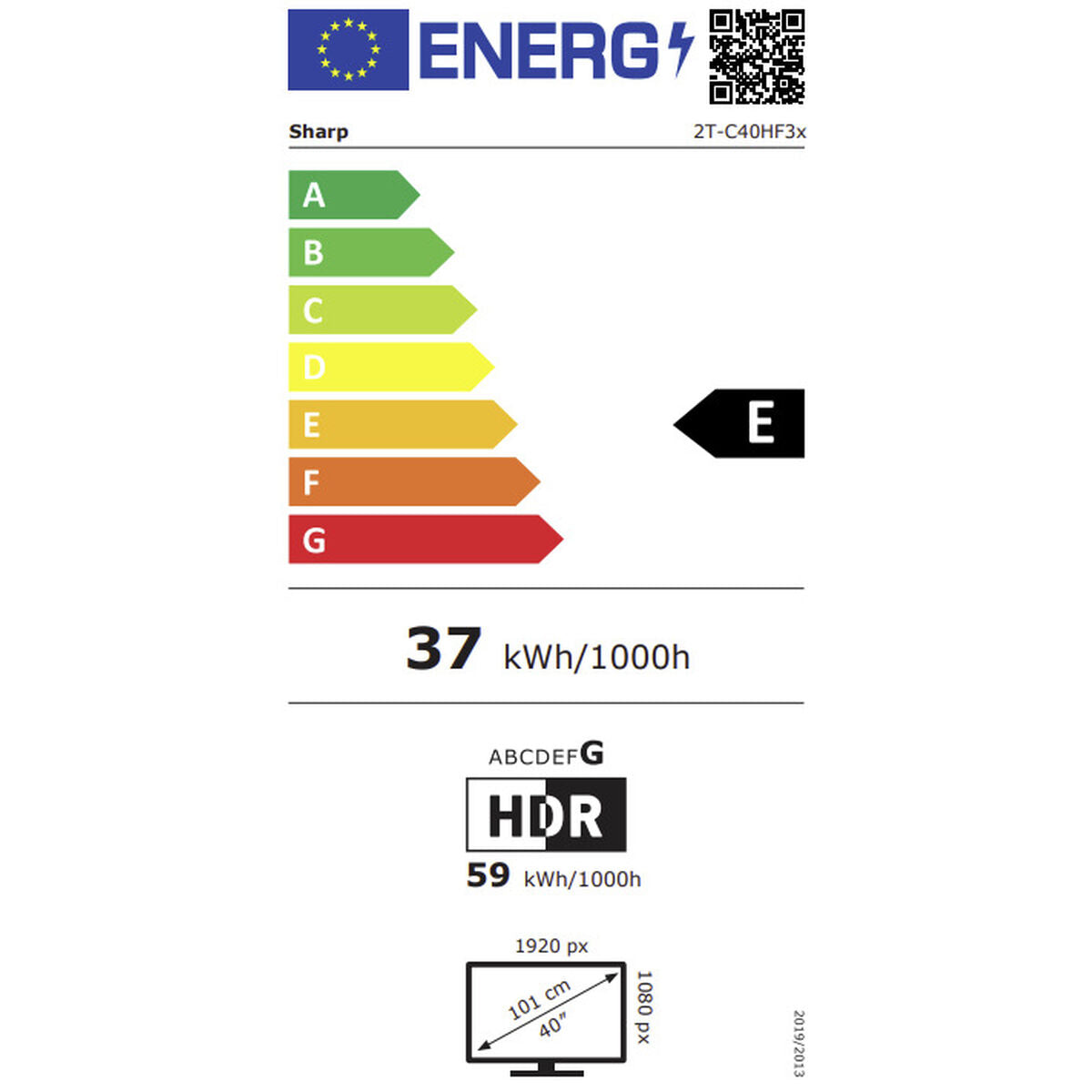 Smart TV Sharp 40HF3265E 40" LED Full HD