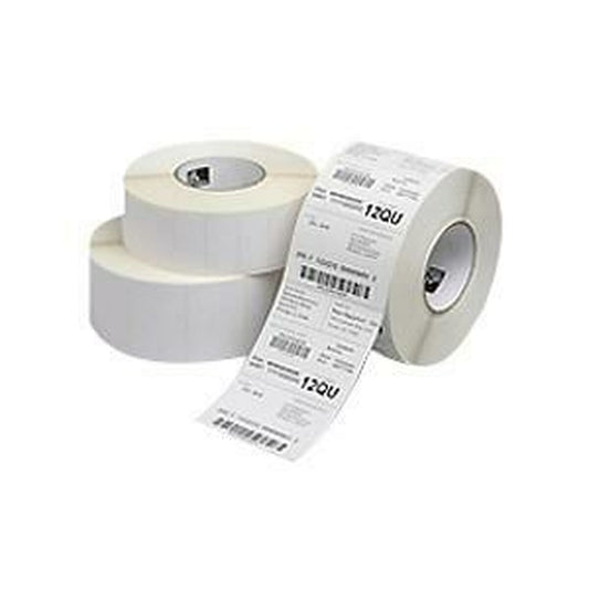 Printer Labels Zebra Ultimate 3000T White Ø 25 mm (12 Units)