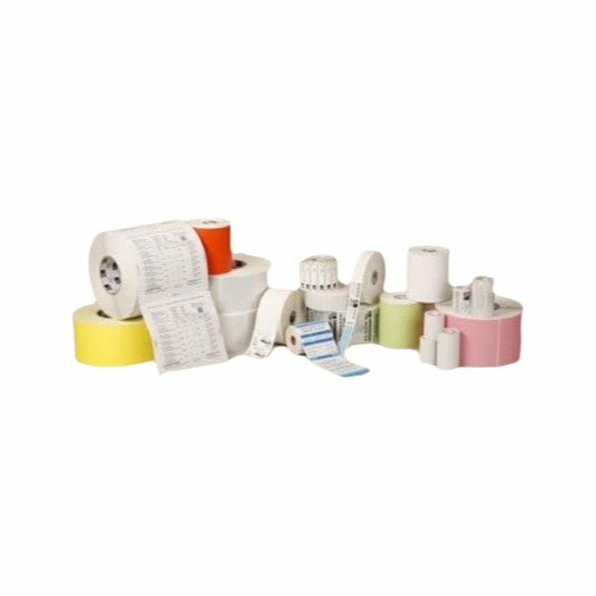 Roll of Labels Zebra White (12 Units)