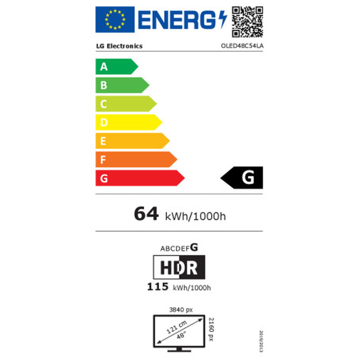 Smart TV LG OLED48C54LA.AEU 4K Ultra HD 48" HDR OLED